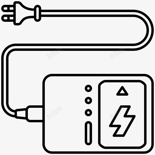 电池充电器电充电svg_新图网 https://ixintu.com 电池 充电器 电电 充电 摄影 线路