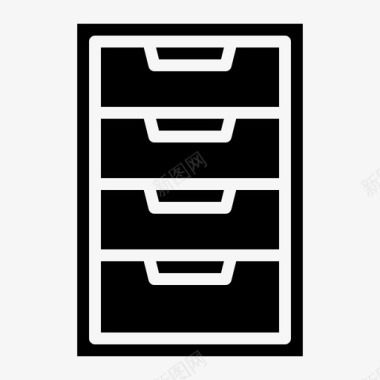 橱柜档案文件图标