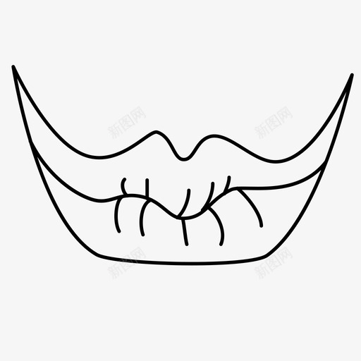 柴郡微笑艺术涂鸦svg_新图网 https://ixintu.com 柴郡 微笑 涂鸦 艺术 绘画 嘴巴 创意