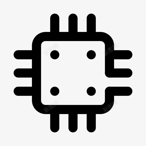 芯片电路板数字svg_新图网 https://ixintu.com 芯片 电路板 数字 处理器 机器人 芯片组 电路