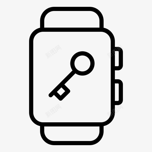 智能手表钥匙权限svg_新图网 https://ixintu.com 智能 手表 钥匙 权限 安全 网络安全