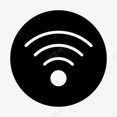 wifi通信网络图标