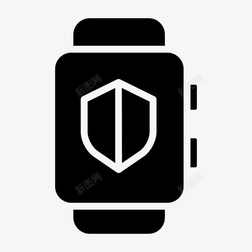 智能手表保护安全svg_新图网 https://ixintu.com 智能 手表 保护 安全防护 网络安全