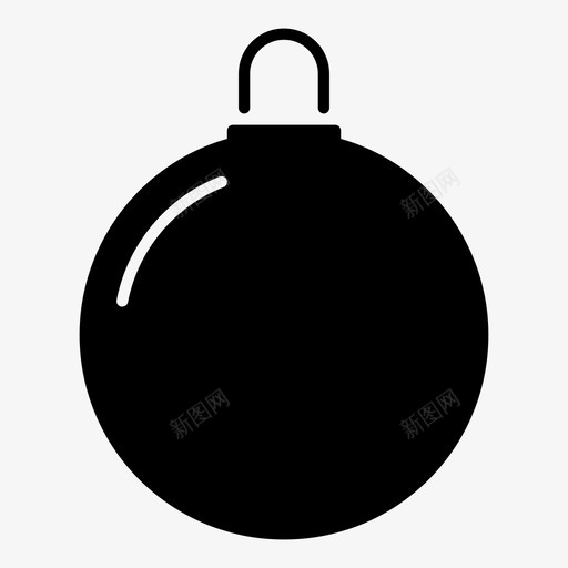 圣诞闪光球苹果冬天svg_新图网 https://ixintu.com 圣诞 闪光 苹果 冬天 圣诞节
