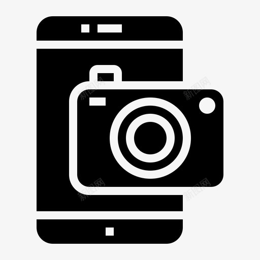 照相机应用程序摄影svg_新图网 https://ixintu.com 应用程序 智能 手机 照相机 摄影 技术