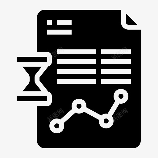 项目分析文件svg_新图网 https://ixintu.com 项目 分析 文件 报告 沙漏 项目管理