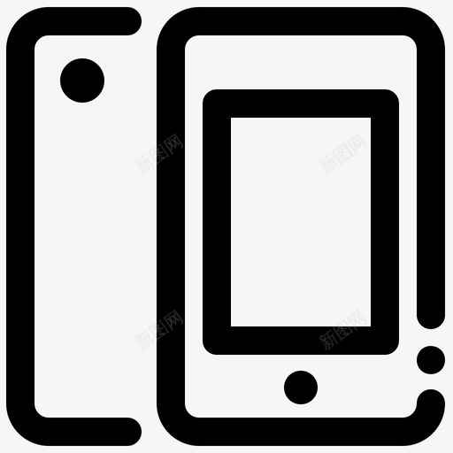 iphone3gs苹果手机svg_新图网 https://ixintu.com 苹果 手机 智能 产品线