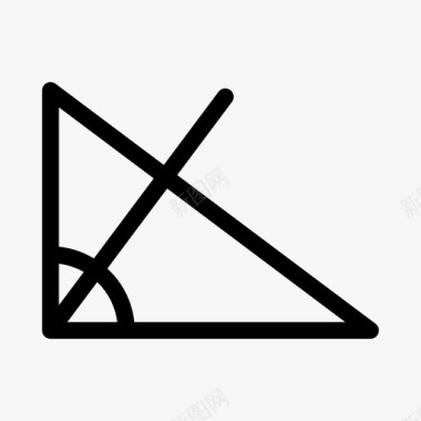 三角形几何学习图标