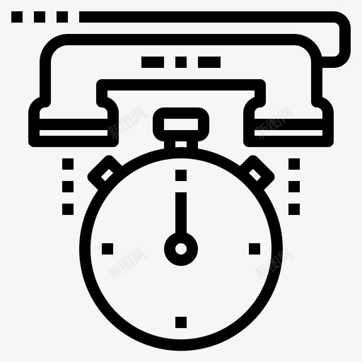 呼叫中心应答时钟svg_新图网 https://ixintu.com 呼叫中心 应答 时钟 时间 跟踪 业务 概念 大纲
