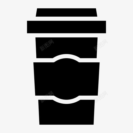 外卖咖啡冷饮办公工具2固体svg_新图网 https://ixintu.com 外卖 咖啡 冷饮 办公 工具 固体