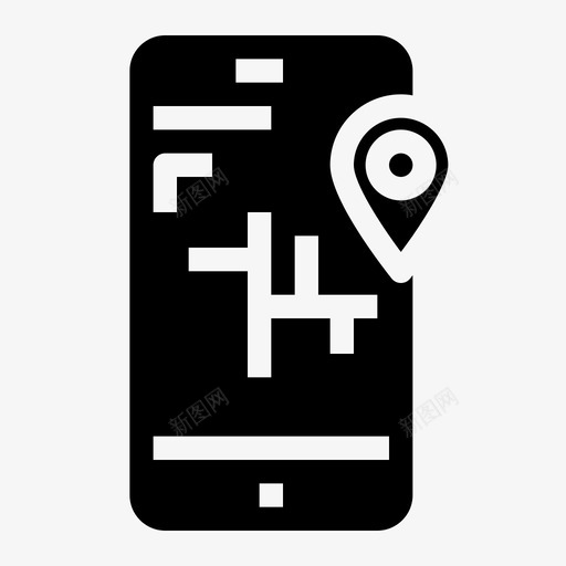 地图智能手机物流实体svg_新图网 https://ixintu.com 地图 智能 手机 物流 实体