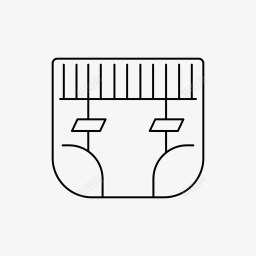 尿布婴儿儿童svg_新图网 https://ixintu.com 婴儿 尿布 儿童 幼儿园 儿童园
