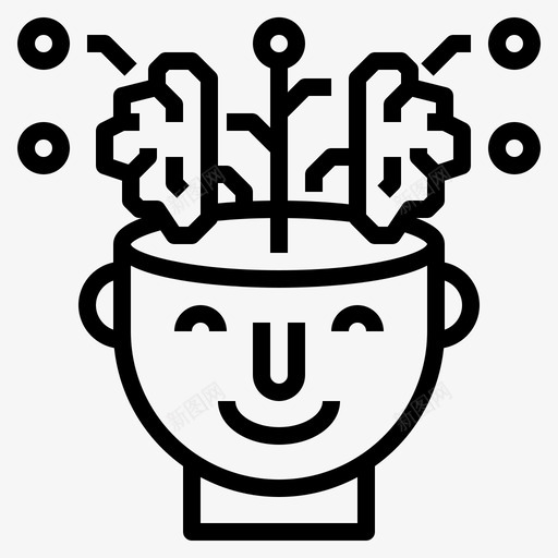 脑智力心智svg_新图网 https://ixintu.com 脑脑 智力 心智 心理学 教育 学习 大纲