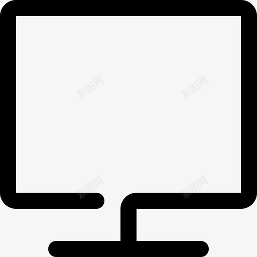 电视台式机显示器svg_新图网 https://ixintu.com 电视 电视台 台式机 显示器 屏幕 基本 各种 独立