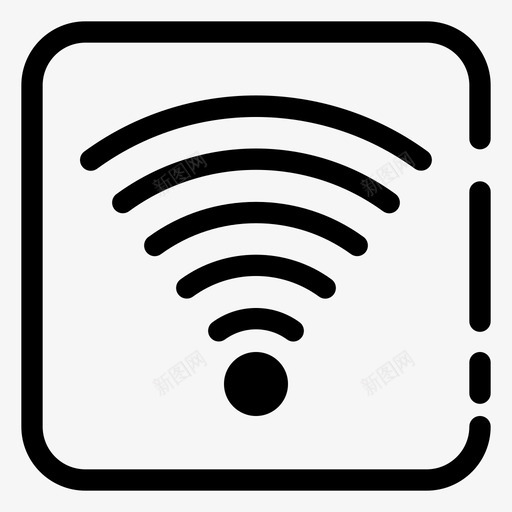 wifiandroid移动应用程序svg_新图网 https://ixintu.com 移动 应用程序 手机