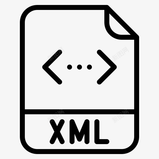 xml数据扩展名svg_新图网 https://ixintu.com 文件 扩展名 数据 格式