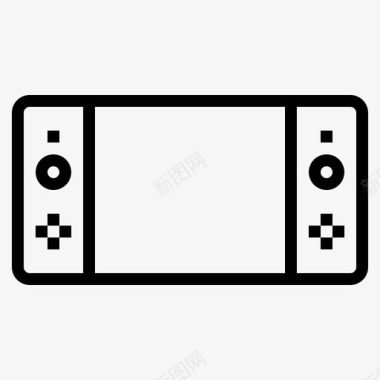 游戏机游戏板玩家图标