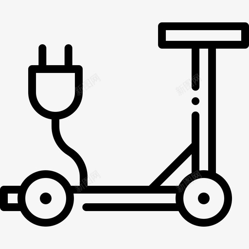 电动滑板车生活方式现代svg_新图网 https://ixintu.com 电动 滑板车 生活方式 现代 车辆 运输 直线