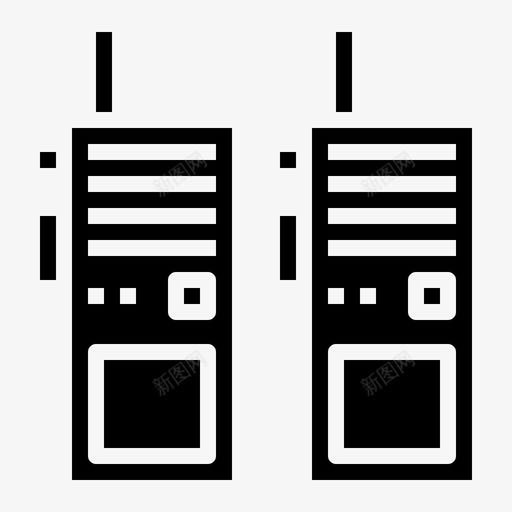 对讲机通讯频率svg_新图网 https://ixintu.com 对讲机 通讯 频率 技术 复古 设备