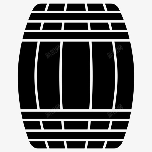 桶酿造储存svg_新图网 https://ixintu.com 酿造 储存 葡萄酒 木制 农业 雕文