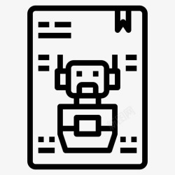 素描机器人素描文件工程高清图片