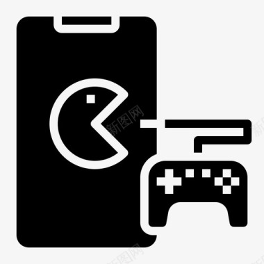手机游戏机游戏板游戏图标