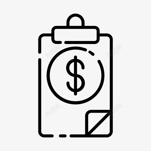 剪贴板货币商业金融svg_新图网 https://ixintu.com 剪贴板 货币 商业 金融 商店 捆绑