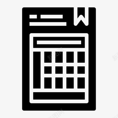 xls数字文件扩展名图标
