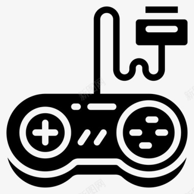 snes控制器玩家游戏图标