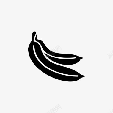 香蕉减肥健身图标