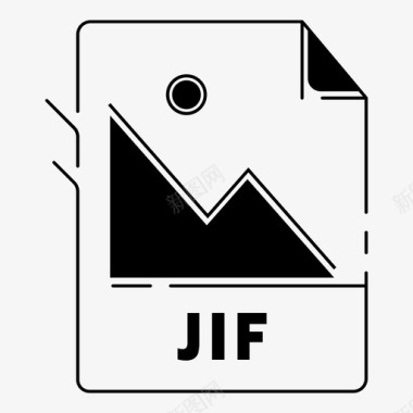 jif扩展名格式图标