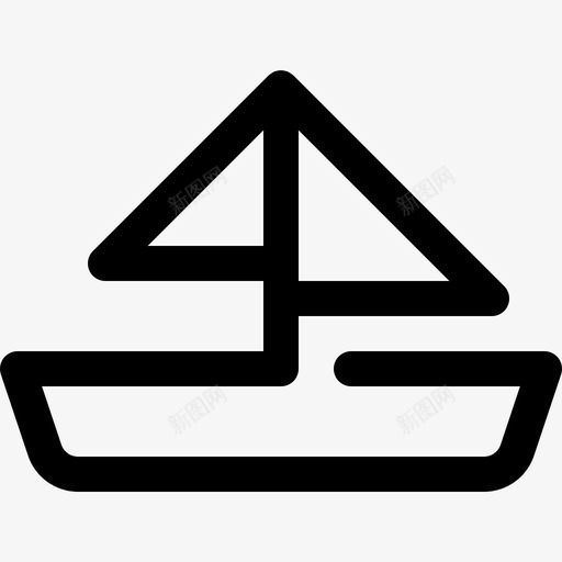 帆船运输车辆svg_新图网 https://ixintu.com 运输 帆船 运输车 车辆