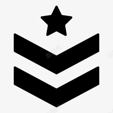 军队徽章军队奖励图标