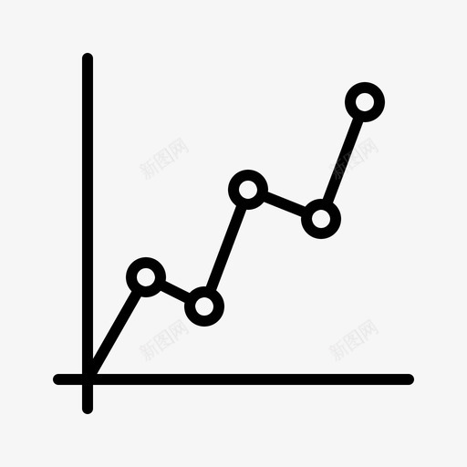 业务图增长图统计svg_新图网 https://ixintu.com 业务 趋势 增长 统计 分析 势图