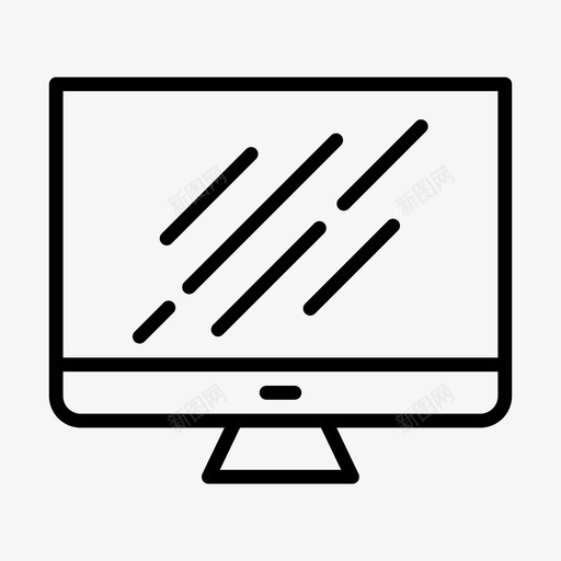 电脑显示器学校svg_新图网 https://ixintu.com 电脑 显示器 学校 屏幕 技术 教育 图标
