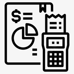 科技金融服务会计票据商业高清图片
