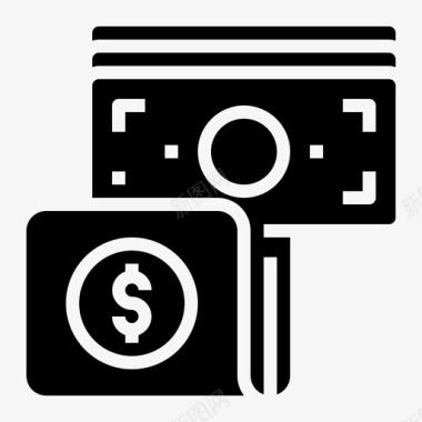 现金钱支付图标
