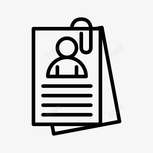 商业文件描述文件svg_新图网 https://ixintu.com 文件 商业 描述 文书工作 社交 媒体 线路