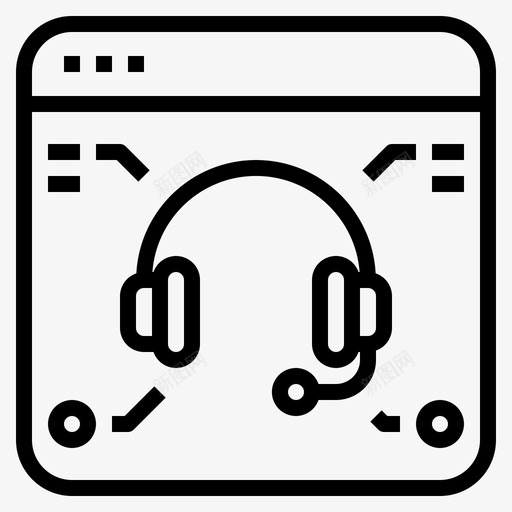 支持浏览器耳机svg_新图网 https://ixintu.com 支持 浏览器 耳机 帮助 网站 联系 联系人 人和 消息 大纲