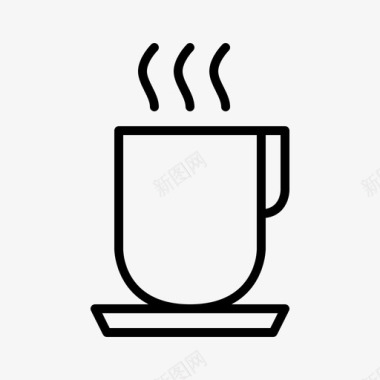 饮料咖啡杯马克杯图标