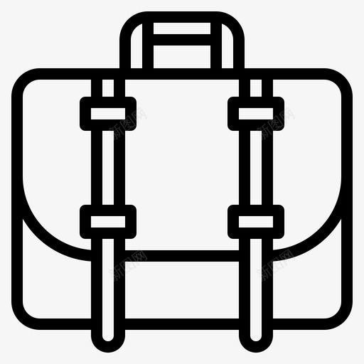 公文包包时尚svg_新图网 https://ixintu.com 公文 公文包 包包 时尚 旅行包 轮廓