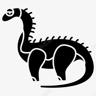恐龙双足类灭绝图标