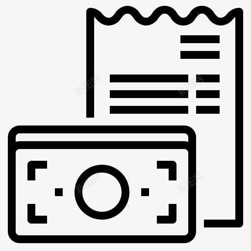 账单钱付款svg_新图网 https://ixintu.com 付款 账单 钱付款 收款 付款方 方式 概述