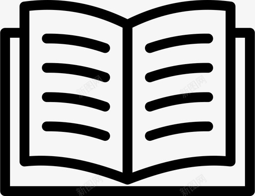 开卷教育知识svg_新图网 https://ixintu.com 开卷 教育 知识 学生