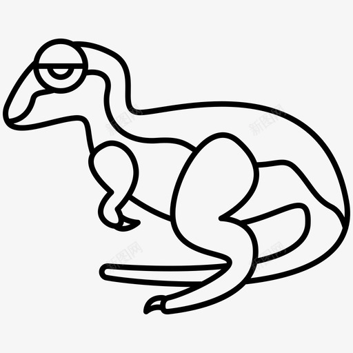 恐龙肉食性兽脚类svg_新图网 https://ixintu.com 恐龙 肉食性 兽脚类 暹罗 蜥蜴