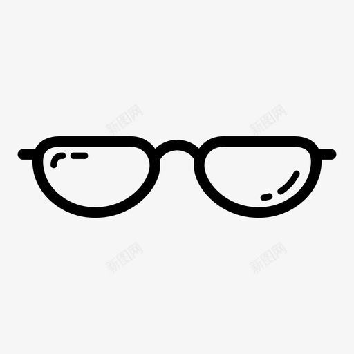 眼镜时尚创意svg_新图网 https://ixintu.com 眼镜 时尚 创意 智力 光学
