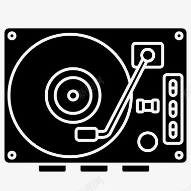 音乐播放器光盘唱片图标