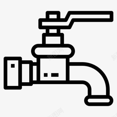 水龙头浴室水管工图标