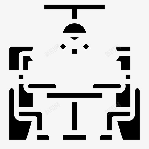 咖啡馆椅子座位svg_新图网 https://ixintu.com 咖啡馆 椅子 座位 桌子