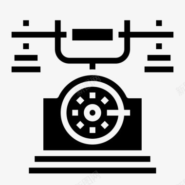 电话复古工具图标